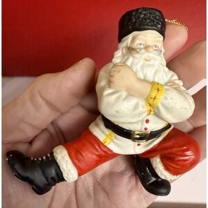 Danbury Mint‎ 1992 Santa Around The World RUSSIA Vintage Christmas Ornament